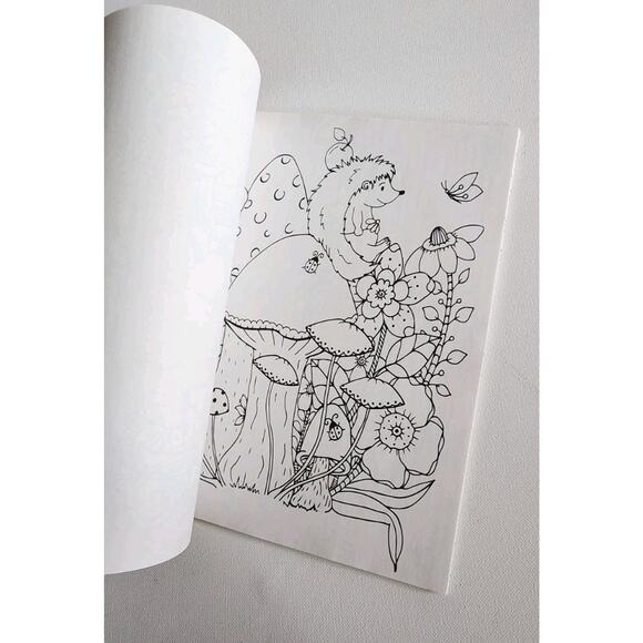 New 2025 "THE MAGICAL FOREST" Coloring Book with 40 Prints To Color & Frame1 - Picture 10 of 16